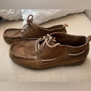 Sonoma Men’s Brown Boat Shoes Classic Moccasin Style Size 10.5